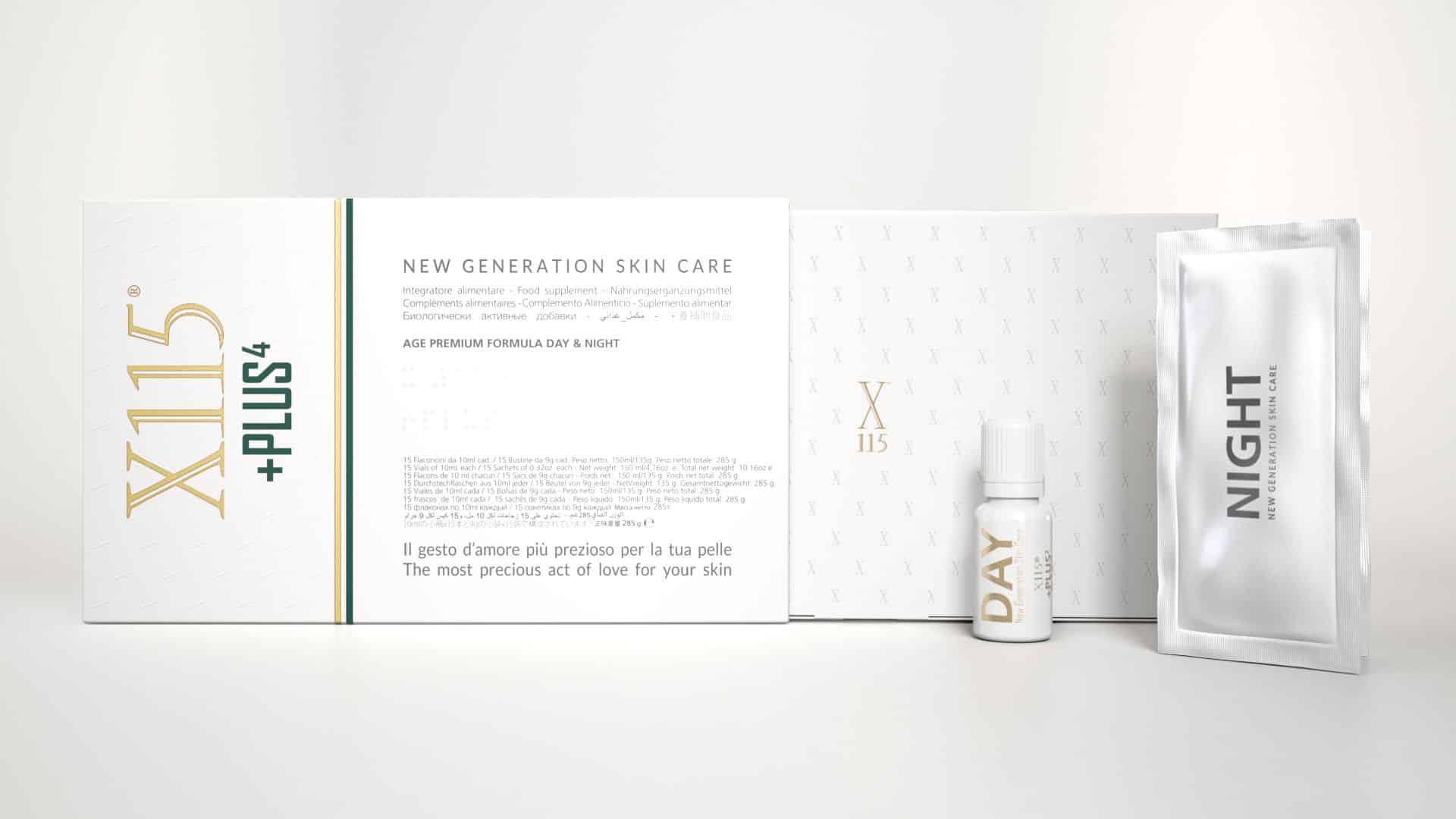 X115+PLUS 4 - Miglior Integratore di Collagene per Pelle, Unghie, Capelli