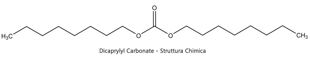 Dicaprylyl Carbonate Struttura Chimica